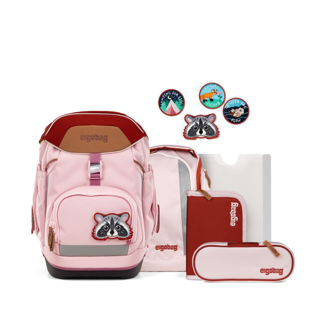 ergobag pack Schulranzen Set PfadfindBär 6tlg. Eco Hero-Edition ergobag pack Schulranzen Set PfadfindBär 6tlg. Eco Hero-Edition von ergobag