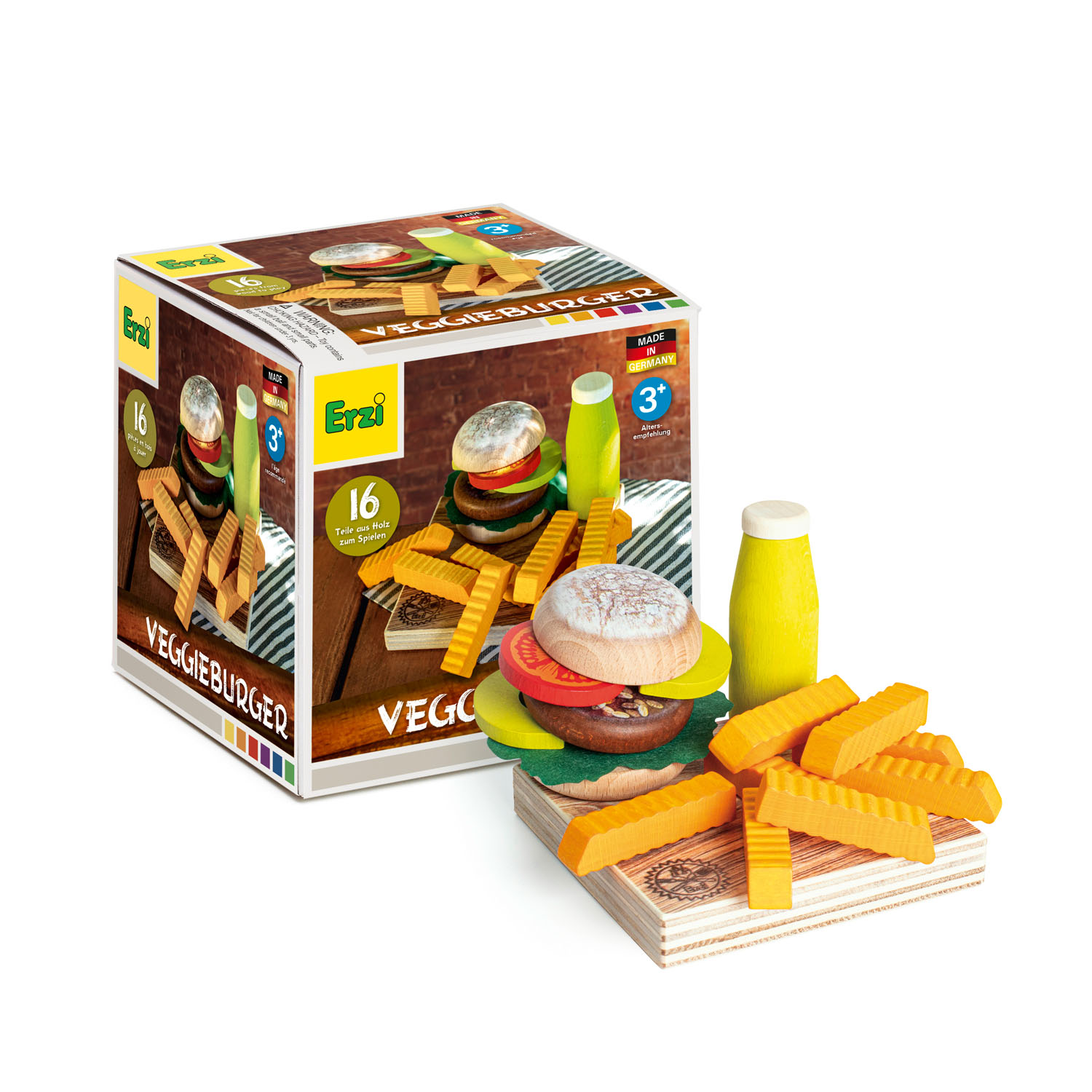 erzi - Spielküche Zubehör Veggieburger erzi - Spielküche Zubehör Veggieburger von erzi