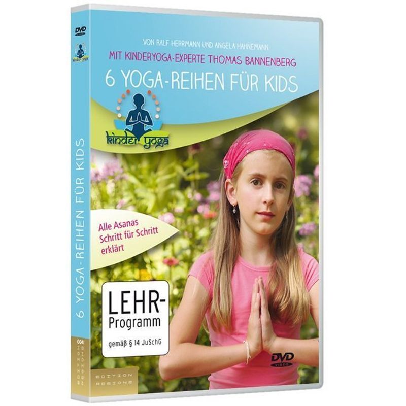 6 Yoga-Reihen für Kids,1 DVD von erzwei