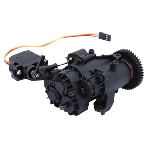eudaikonrich 2-Gang-Getriebe mit Innenzahnrädern und Servo for 1/10 RC for Crawler TRX4 TRX6 Upgrade-Teile von eudaikonrich