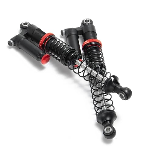 eudaikonrich 90mm/100mm/110mm/120mm Metall Aluminium Huckepack-Stoßdämpfer for 1/10 RC Crawler Truck Axial SCX10 90046 RC Autoteile(100mm 2 pcs) von eudaikonrich