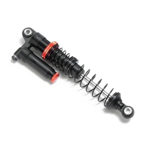 eudaikonrich 90mm/100mm/110mm/120mm Metall Aluminium Huckepack-Stoßdämpfer for 1/10 RC Crawler Truck Axial SCX10 90046 RC Autoteile(90mm 1 pc) von eudaikonrich