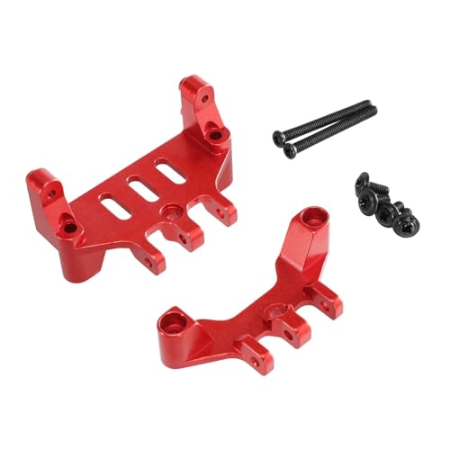 eudaikonrich Gilt for MN-Modell 1/12, MN128, MN86, MN86S, MN86K, MN86KS, G500, RC-Auto, Metall-Upgrade-Teile, Zubehör, Spurstangensitz(Rood) von eudaikonrich