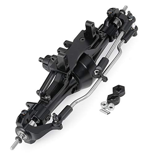 eudaikonrich Komplette Metall Vorne/Mitte/Hinten 6x6 Gerade Achse for Axial SCX10 AX90021 1/10 RC Crawler Auto Modell Upgrade Teile(Front) von eudaikonrich