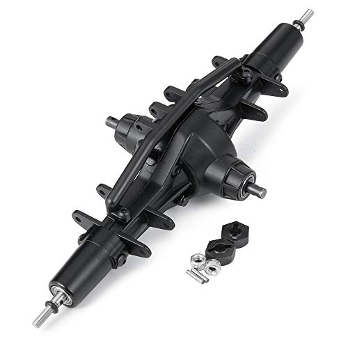 eudaikonrich Komplette Metall Vorne/Mitte/Hinten 6x6 Gerade Achse for Axial SCX10 AX90021 1/10 RC Crawler Auto Modell Upgrade Teile(Middle) von eudaikonrich