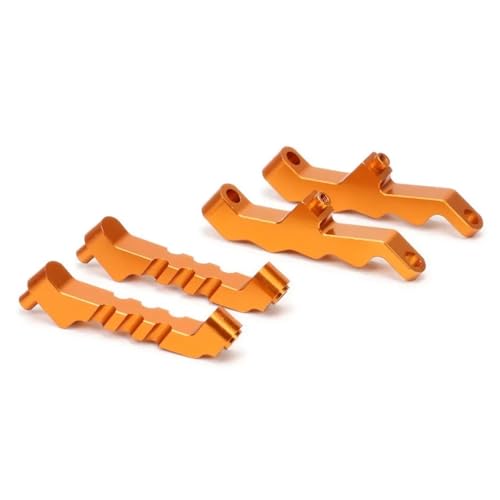 1:5 Aluminium Front Shock Tower unterstützt #85438 for 1/5 for HPI 5B 5SC 5T 5R SS 1970 T1000 KM for ROV-AN(ORANGE) von eumenghe
