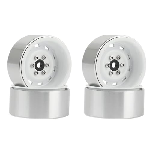 eumenghe 4PCS 1,9 Zoll Metall Beadlock Radnabe Felge for 1/10 RC Crawler Auto Weiß eumenghe 4PCS 1,9 Zoll Metall Beadlock Radnabe Felge for 1/10 RC Crawler Auto Weiß von eumenghe