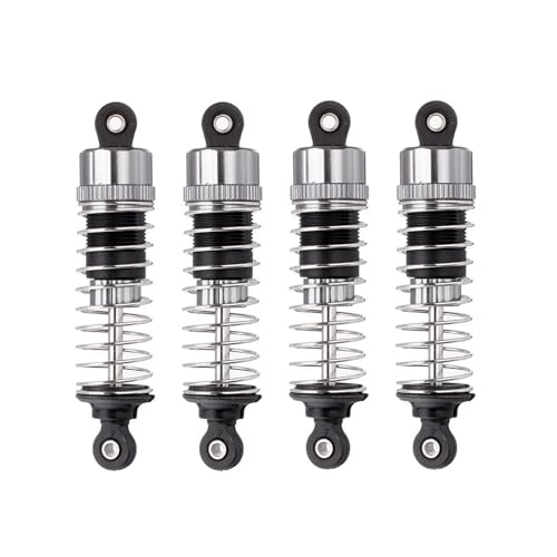 eumenghe 4Pcs Öl Metall Stoßdämpfer Dämpfer for HBX 16889 16889A 16890 16890A SG1601 SG1602 1/16 RC Auto Upgrade Teile von eumenghe