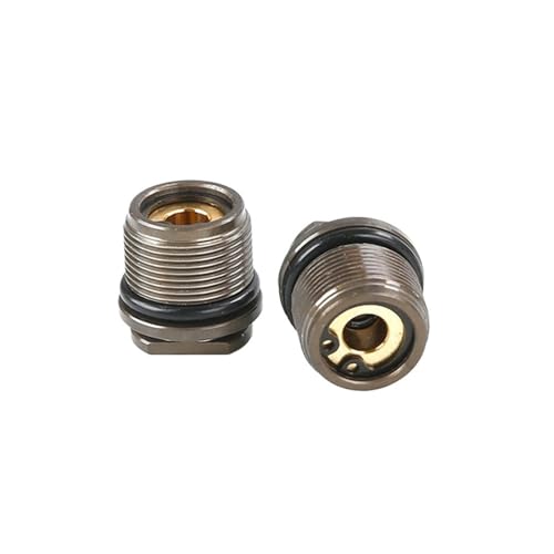 eumenghe 6 mm oder 8 mm Dämpfungsschraubenabdeckungs-Montagesatz, passend for Stoßdämpfer vorne und hinten for 1/5 for HPI for RO-Fun for ROV-AN KM for BA-JA 5B 5T 5SC Rc-Autoteile(for 6mm Shock) von eumenghe