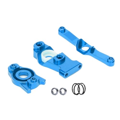 eumenghe Aluminium-Lenkbaugruppe 7043 for RC Short Truck Car 1/16 for Tra-xxas for E-Revo VXL 71076 for E-Revo 71054 for Sl-ash 4WD 70054 for Sum-mit 72054(Blauw) von eumenghe