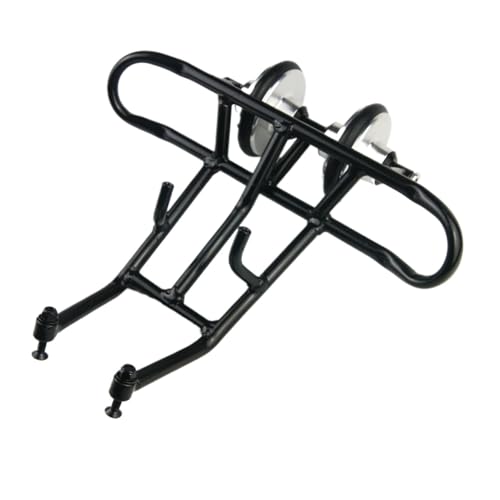 eumenghe Aluminiumlegierung Hinterrad Wheelie Bar Stoßstange passend for HPI for Rovan for Ba-ja Buggy 5B SS 5T(Double Steel Wheelie) von eumenghe