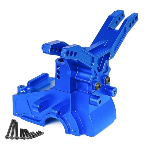 eumenghe Getriebegehäuse aus Metall vorne und hinten for Arrma 1/10 3S for BIGR-OCK for Sen-TON 1/8 for TYP-HON Upgrade-Teilezubehör(Blauw) von eumenghe