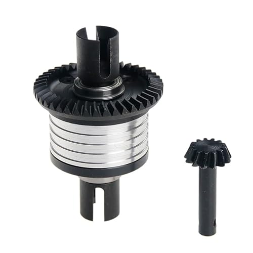 eumenghe Legierung CNC Helical Vorne oder Hinten Differential Diff Getriebe Montage Set for 1/5 for Losi 5ive T for ROF-UN for ROV-AN LT for King-motorX2 RC Auto Teile(Rear) von eumenghe