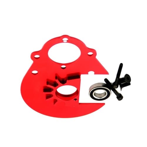 eumenghe Legierung CNC Integrierte Bremse Lager Getriebe Platte Fit for 1/5 for HPI RO-Fun for BA-HA for ROV-AN KM for BA-JA 5B 5T 5SC Spielzeug Teile(Rood) von eumenghe