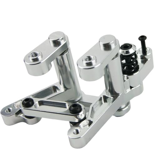 eumenghe Lenkservo-Saver-Wischer aus Aluminiumlegierung for Rovan for HPI for Ro-Fun for Ba-ja 5B 5T Buggy Truck 1/5(Silver) von eumenghe