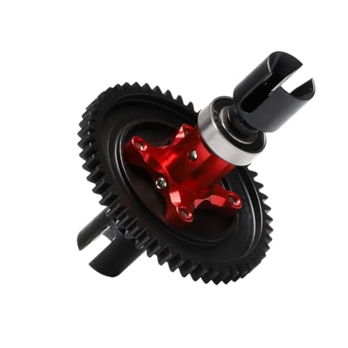 eumenghe M1 45# Stahl-Mitteldiff gerade Welle 50T ARA310959 for RC for ARR-ma 1/7 for Moj-ave 6S 1/8 for KRA-TON for NOTO-RIOUS(Rood) von eumenghe