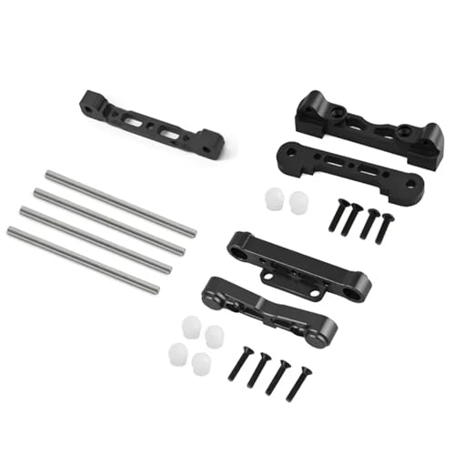 eumenghe Metall-Vorder- und Hinterradaufhängungsarmcode mit Stift for ARR-ma 1/7 for 1/8 for KRA-TON for Out-Cast 6S-Upgrade-Teile(Zwart) von eumenghe