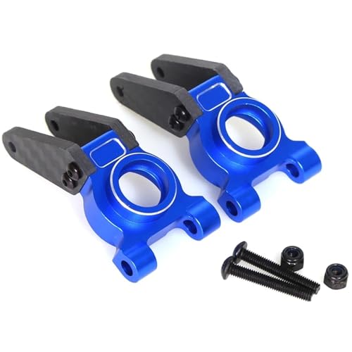 eumenghe RC Auto Upgrade Hinterachse Sitz Set for ARR-MA 1/10 for GOR-GON 4X2 2WD for Mon-Ster Truck RC Auto Upgrade Teile(Blauw) von eumenghe