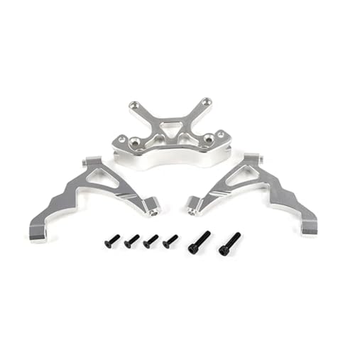 eumenghe for CNC-Aluminium-Frontstoßdämpferstützen und Stoßdämpferstrebe for 1/5 for HPI for Ro-Van for Ba-Ja 5B SS 5T 5SC(Silver) von eumenghe