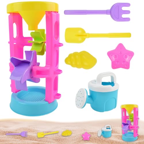 eurNhrN Kleinkind Beach Toys 6PCS/Set Interactive Parent-Kind farbenfrohe Bauchmuskeln Sandspielzeug Developmental Dicked Smooth Outdoor-Spielzeug Outdoor-Spiele im Freien von eurNhrN