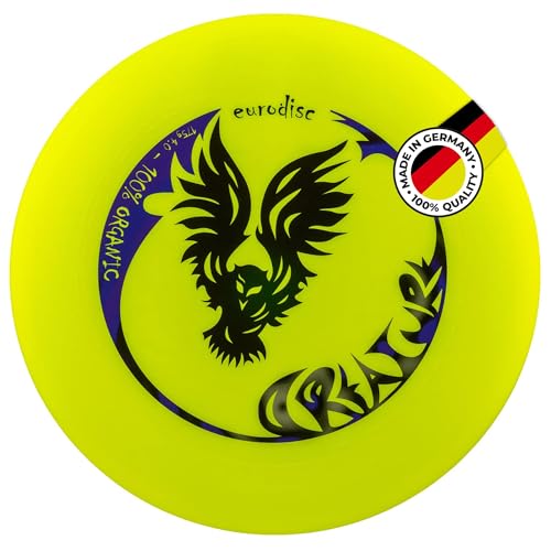eurodisc 175g 4.1 Organic Ultimate Frisbee Creature GELB Wettkampfhärte von eurodisc