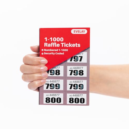 evelay Cloakroom Tombola Draw Tickets nummeriert braun 1-1000 evelay Cloakroom Tombola Draw Tickets nummeriert braun 1-1000 von evelay
