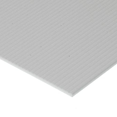 evergreen 4050 Strukturplatte, 1x150x300 mm.Raster 1,30 mm, 1 Stück, Weiß von Evergreen Scale Models