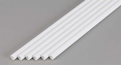 evergreen 427 - Rundröhre, Spiel, 60 cm lang, Durchmesser 5.5 mm, 6 Stück von Evergreen