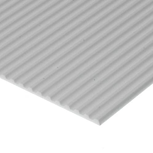 evergreen 4529 - Wellblech, Spiel, 1 x 150 x 300 mm, Raster 2.50 mm, 1 Stück von evergreen