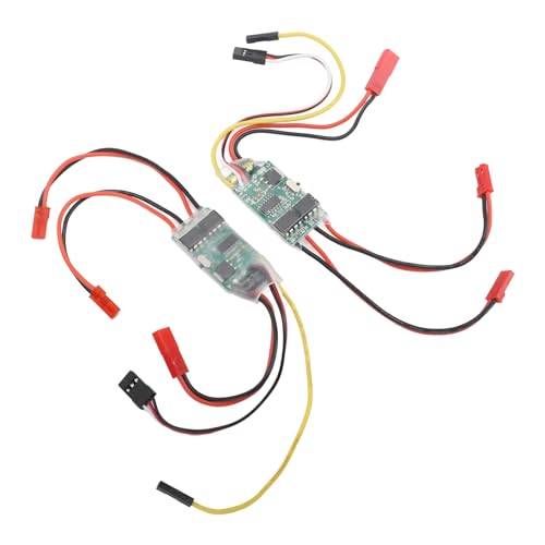 2Pcs Brushed ESC TwoWay Bidirektional 5A Differential ESC Elektronischer Geschwindigkeitsregler für RC Modellschiff von evhooe