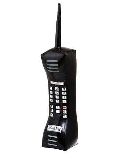 Widmann 01454 - Aufblasbares Handy, 77 cm, Telefon, Polizei, Karneval, Mottoparty von WIDMANN MILANO PARTY FASHION