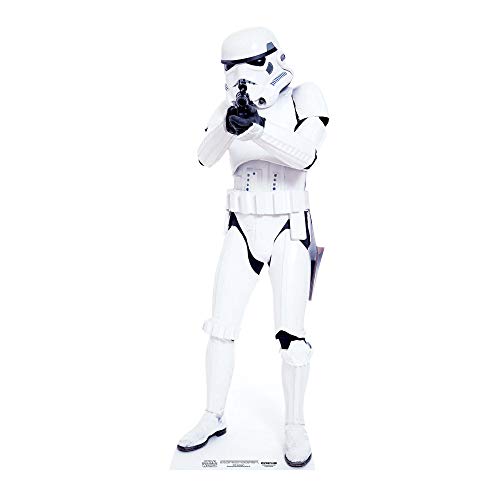 falksson Aufsteller aus Pappe Stormtrooper - Star Wars in Lebensgröße 183 cm von STAR CUTOUTS