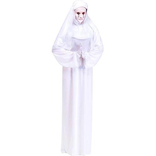 Halloween White Nun Costume Fancy Dress Medium von Fun World