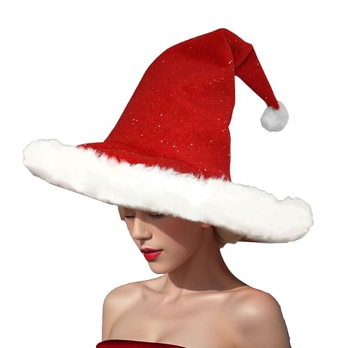 Weihnachtsmütze, Weihnachtsmütze für Erwachsene, Weihnachtsmütze, Urlaub, Weihnachtsmütze, rote Kopfbedeckung, Weihnachtsmannmütze, klassische Neujahrsparty-Hut, Kostüm für Ostern, Kindertag Weihnachtsmütze, Weihnachtsmütze für Erwachsene, Weihnachtsmütze, Urlaub, Weihnachtsmütze, rote Kopfbedeckung, Weihnachtsmannmütze, klassische Neujahrsparty-Hut, Kostüm für Ostern, Kindertag von fanelod