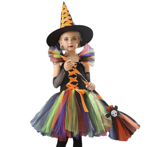 fanelod Hexenkostüm Kinder Hexenkostüm Kinder Hexenkostüm Kinder Tutu-Hexenkleid von fanelod