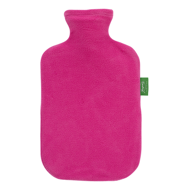 fashy® Wärmflasche 2L mit Fleecebezug in magenta von fashy®