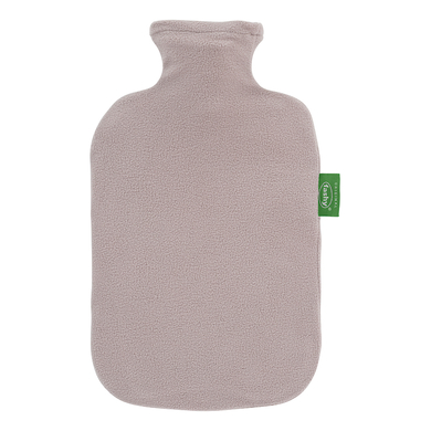 fashy® Wärmflasche 2L mit Fleecebezug in taupe von fashy®