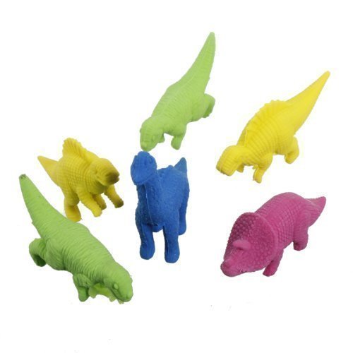 6er Set Neuheit Puzzle Sammel 3D Dinosaurier T-Rex Japanischer Stil Radiergummi Kein Iwako Von Fett Catz Kopie Catz von fat-catz-copy-catz