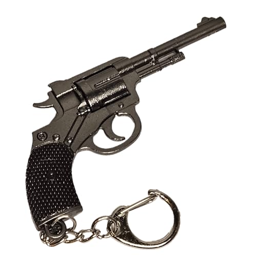 Fat-catz-copy-catz Neuheit Grau R1895 PUBG Miniaturmodell Pistole Handpistole Revolver Schlüsselanhänger 8 cm von fat-catz-copy-catz