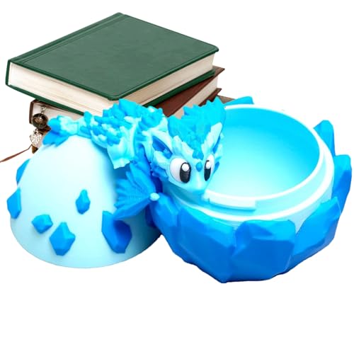 fayarrd 3D Ei | Lebensechtes Spielzeug | Bewegliches Tier Modell Deko Für Erwachsene Jugendliche Kinder | Deko Für Schreibtisch Auto & Zimmer von fayarrd