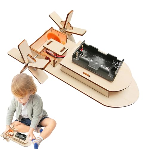 fayarrd Bootsmodell,Lustiger Holz-Puzzle-Bausatz & Bastelset - Wiederverwendbares Elektro-Boot Spielzeug, Vorschulpädagogisches Lernspielzeug Für Und Mädchen fayarrd Bootsmodell,Lustiger Holz-Puzzle-Bausatz & Bastelset - Wiederverwendbares Elektro-Boot Spielzeug, Vorschulpädagogisches Lernspielzeug Für Und Mädchen von fayarrd