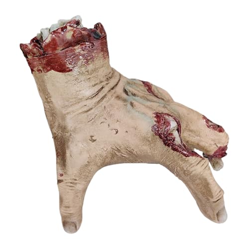 fayarrd Realistische Abgetrennte Hand Requisite - Blutige Grusel-Hände Für Halloween-Partys,Realistische Grusel-Körperteile Für Gruselhäuser Escape Rooms Und Horror-Events fayarrd Realistische Abgetrennte Hand Requisite - Blutige Grusel-Hände Für Halloween-Partys,Realistische Grusel-Körperteile Für Gruselhäuser Escape Rooms Und Horror-Events von fayarrd