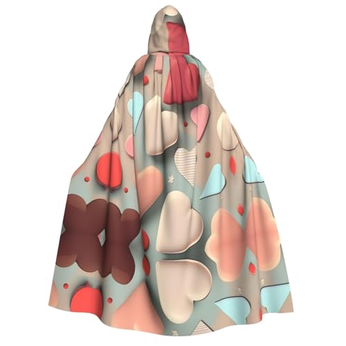 fdgbnm Kapuzenumhang mit Liebesmuster für Erwachsene. Cosplay-Umhang, Halloween-Kostüm, Volldruck, Polyester. fdgbnm Kapuzenumhang mit Liebesmuster für Erwachsene. Cosplay-Umhang, Halloween-Kostüm, Volldruck, Polyester. von fdgbnm