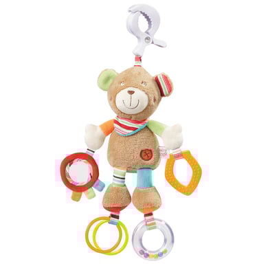 fehn® Activity-Teddy mit Klemme Oskar von Fehn