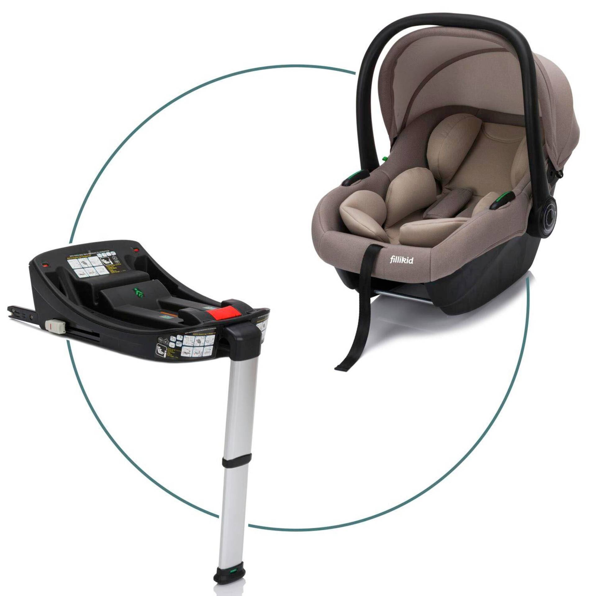 Fillikid Babyschale Neo SL inkl. Isofix-Basis Fillikid Babyschale Neo SL inkl. Isofix-Basis von fillikid