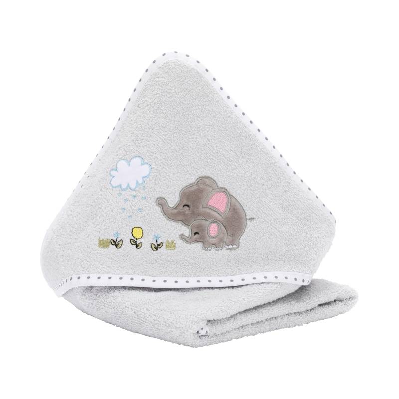Fillikid Kapuzenbadetuch 75x75 cm grau Fillikid Kapuzenbadetuch 75x75 cm grau von fillikid
