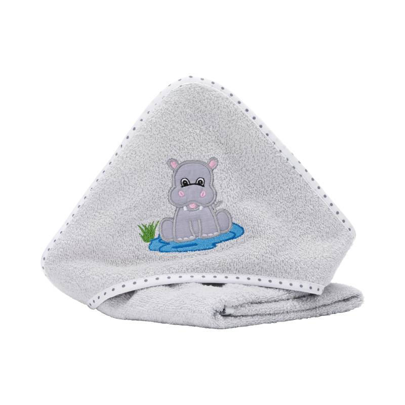 Fillikid Kapuzenbadetuch 75x75 cm grau Fillikid Kapuzenbadetuch 75x75 cm grau von fillikid