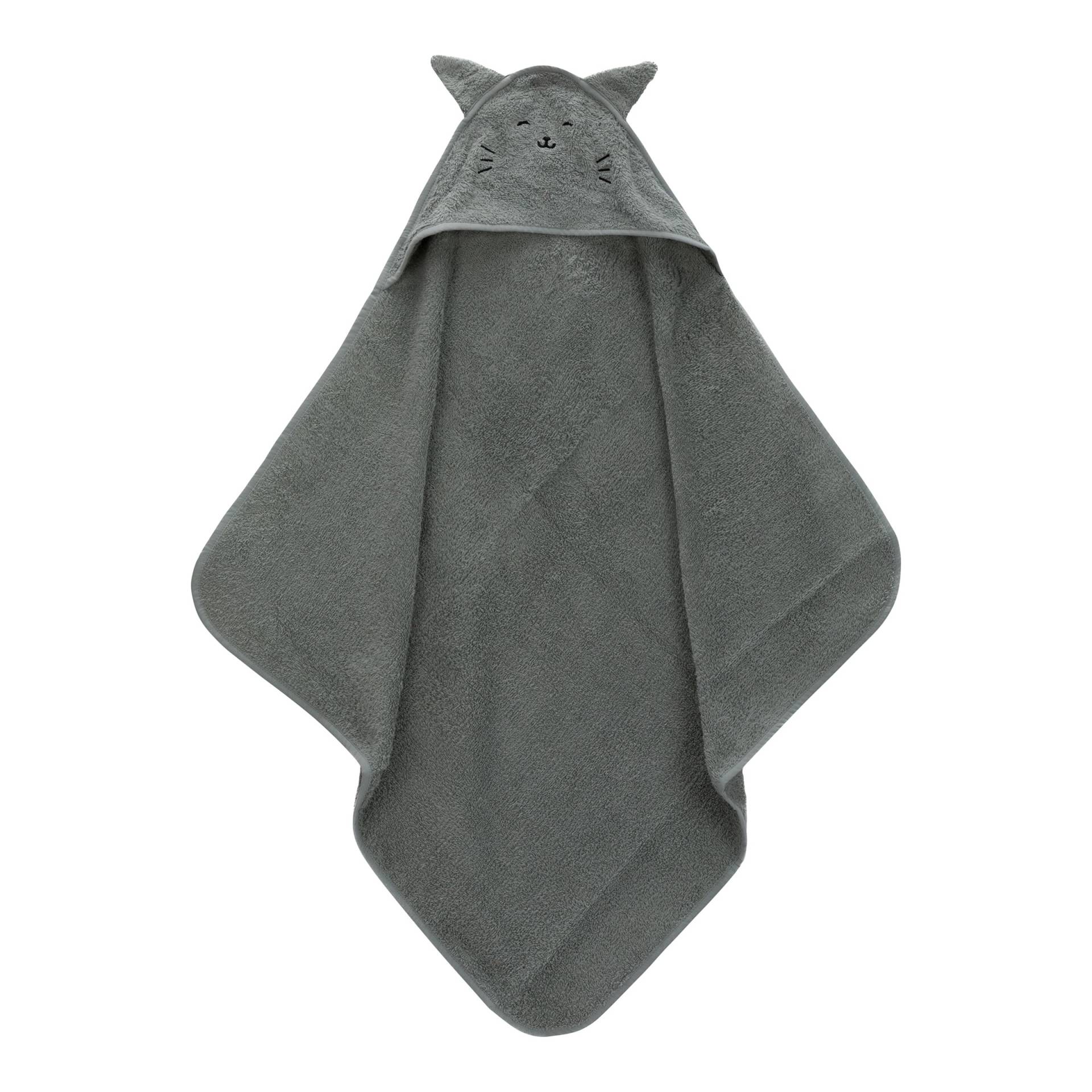 Fillikid Kapuzenbadetuch 75x75 cm gruen von fillikid