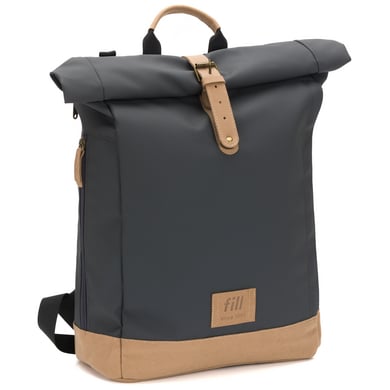 Fillikid Wickelrucksack Rolltop Berlin grau von fillikid