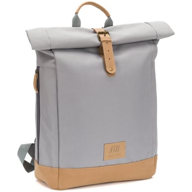 Fillikid Wickelrucksack Rolltop Berlin stone grey von fillikid